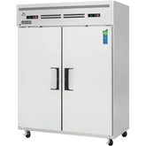 Everest ESWRF2,  59" 2 Wide Door (1/2 Ref & 1/2 Fzr) Dual Temp
